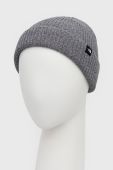 Шапка The North Face колір сірий з товстого трикотажу