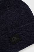 Шапка Quiksilver колір синій з тонкого трикотажу (1805215)
