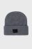Шапка Quiksilver колір сірий з тонкого трикотажу