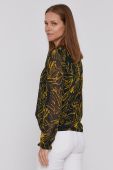 Блузка Pennyblack жіноча колір чорний візерунок