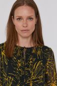 Блузка Pennyblack жіноча колір чорний візерунок