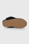 Замшеві тапочки UGG Scuff колір чорний 1122750.BLK-BLK