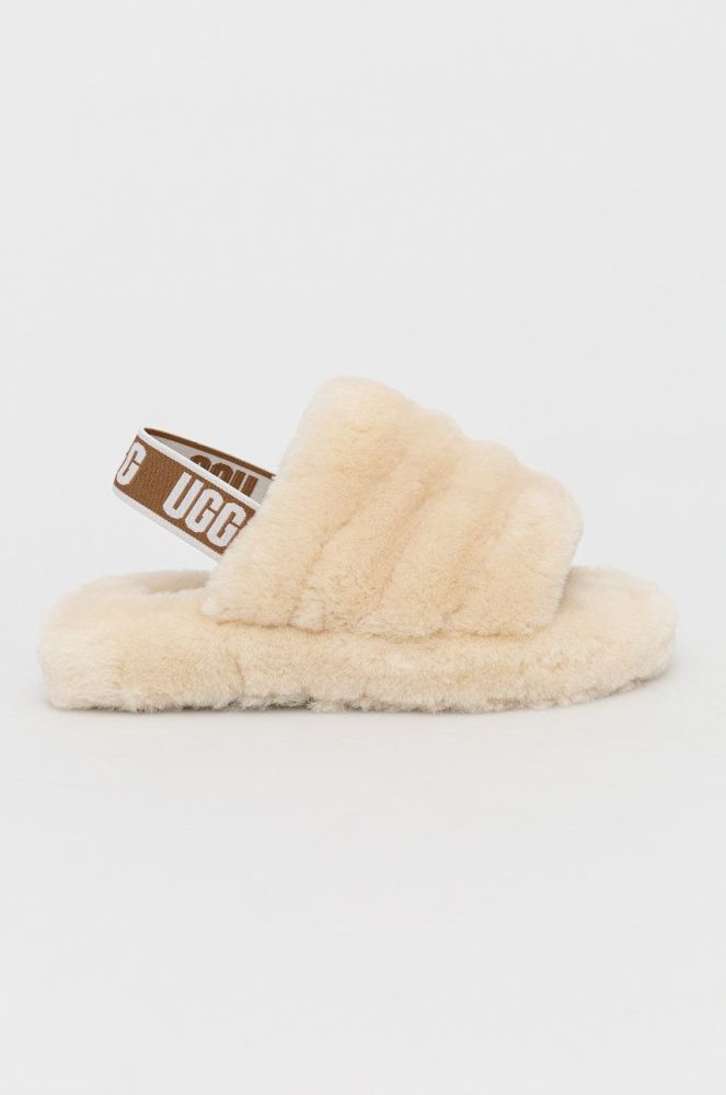 Дитячі тапочки UGG колір прозорий