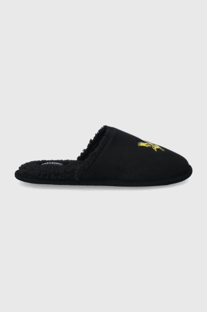 Тапочки Lyle & Scott колір чорний (1920246)