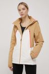 Куртка Protest Patricey жіноча колір бежевий