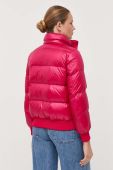 Пухова куртка Armani Exchange жіноча колір фіолетовий зимова