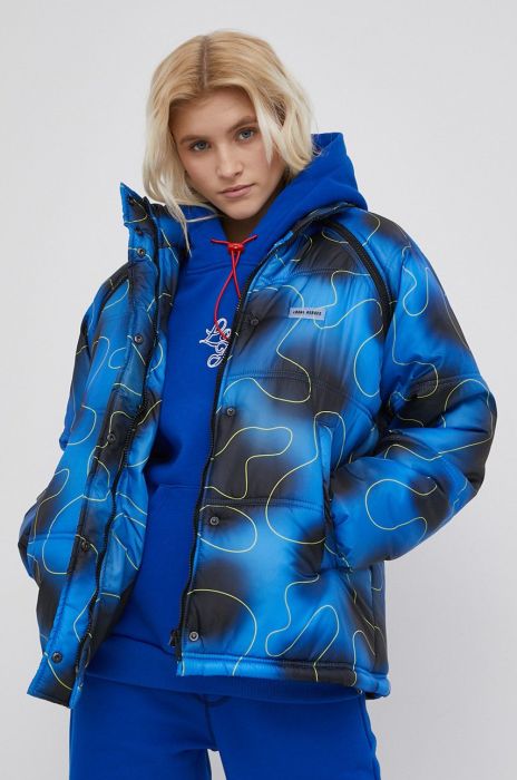 Куртка Local Heroes жіноча зимова колір блакитний (1956714)