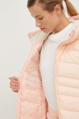 Пухова куртка Columbia жіноча колір рожевий зимова 1909232-010