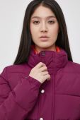 Куртка Superdry жіноча колір бордовий зимова (2121617)