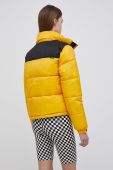 Куртка Superdry жіноча колір жовтий зимова