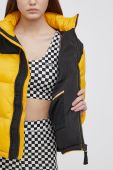 Куртка Superdry жіноча колір жовтий зимова
