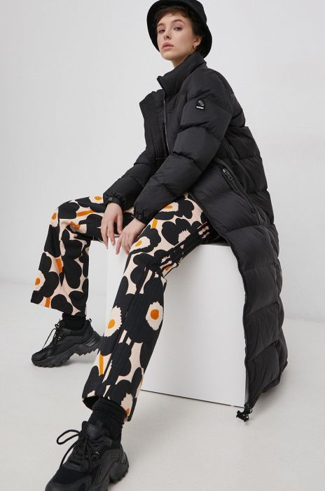 Пухова куртка Superdry колір чорний зимова