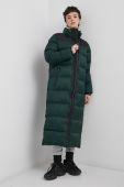 Пухова куртка Superdry колір зелений зимова