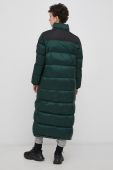 Пухова куртка Superdry колір зелений зимова