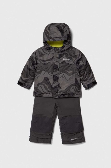 Дитячі куртка та комбінезон Columbia колір сірий
