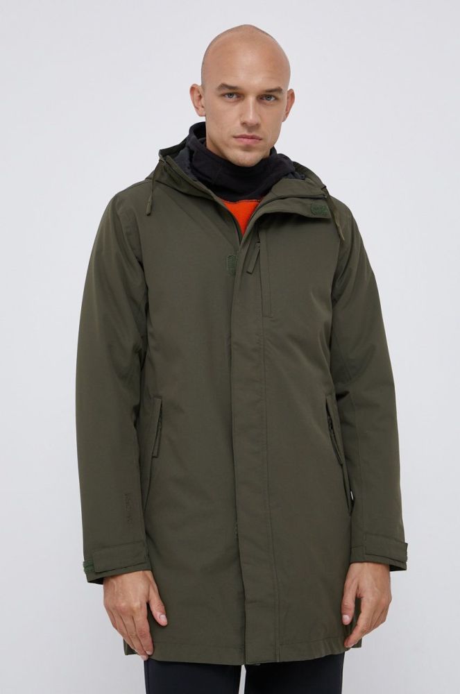 Куртка Helly Hansen чоловіча колір зелений перехідна