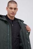 Парка !SOLID чоловіча колір зелений зимова