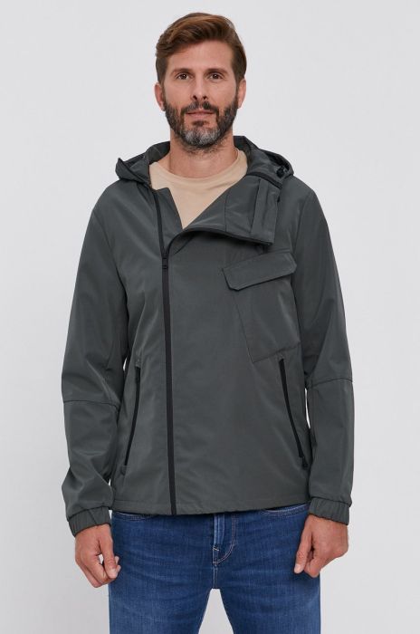 Куртка Sisley чоловіча колір зелений перехідна (1697307)