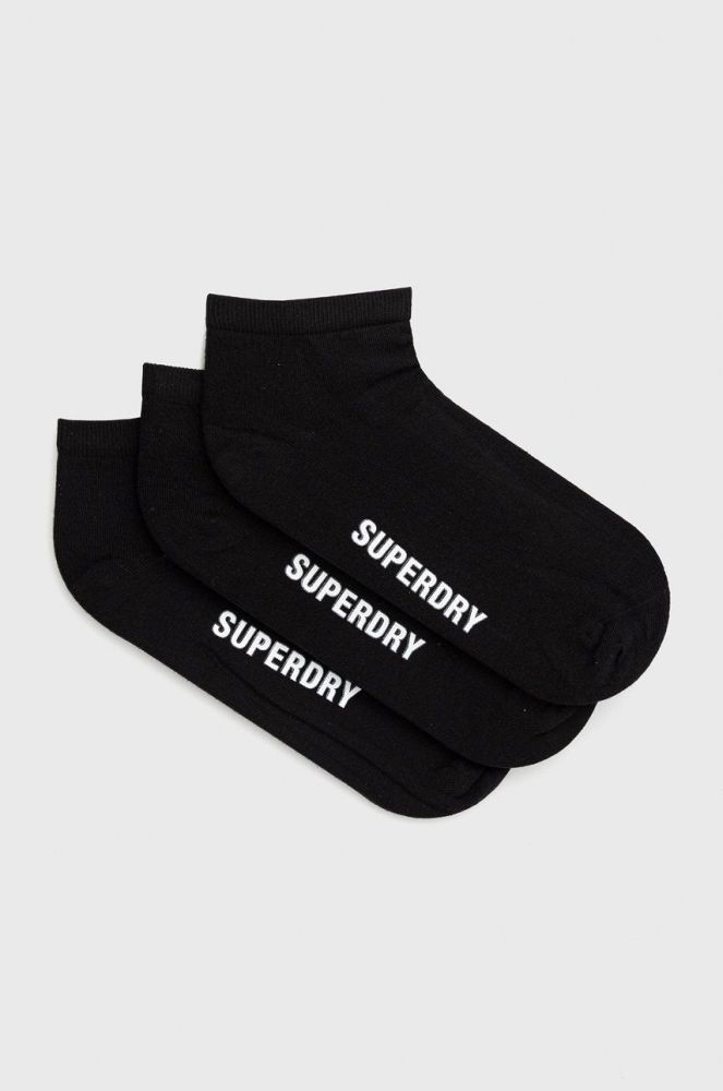 Шкарпетки Superdry чоловічі колір чорний