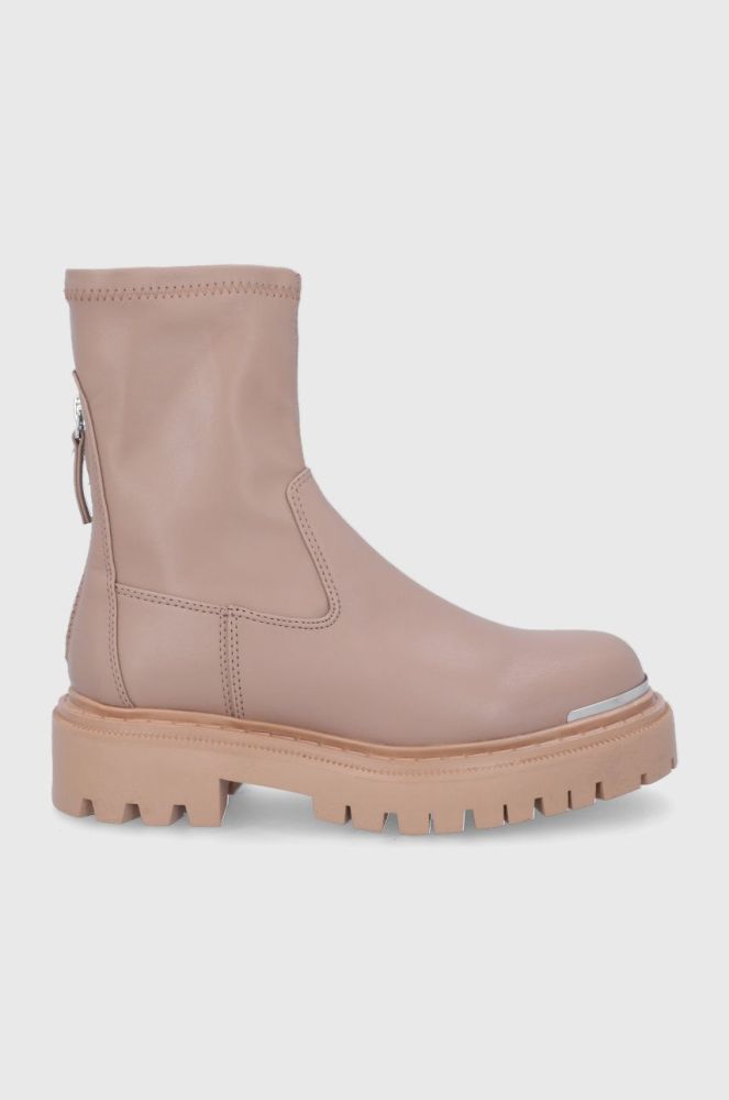Черевики Aldo жіночі колір прозорий на платформі