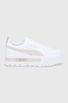 Черевики Puma Mayze Lth колір білий на платформі 381983-01 (1638029)