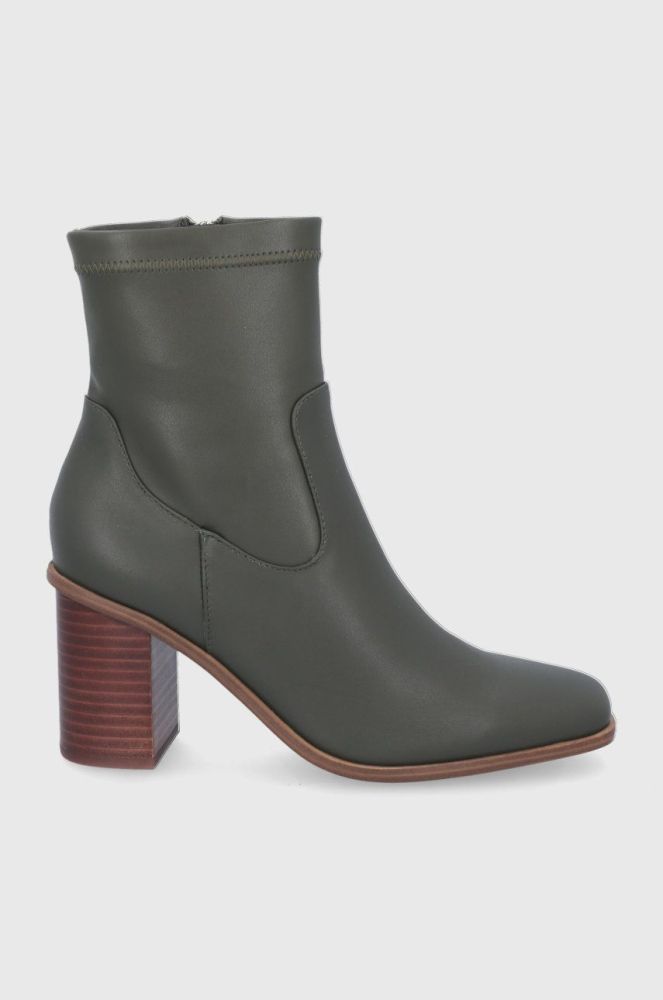 Черевики Aldo MARTA.250 жіночі колір зелений каблук блок