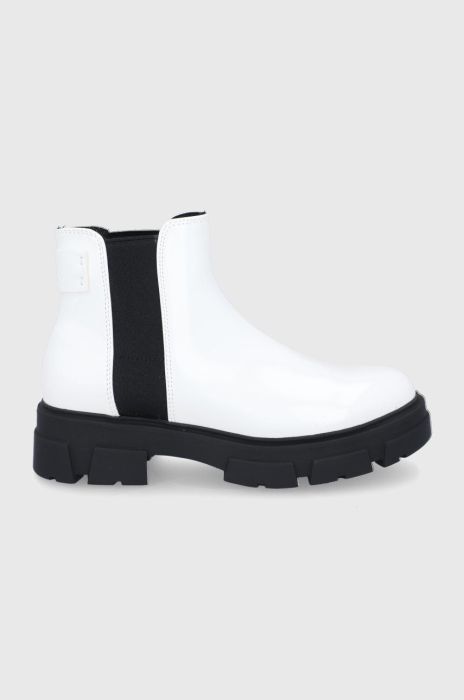 Черевики Aldo жіночі колір білий на платформі (1794687)