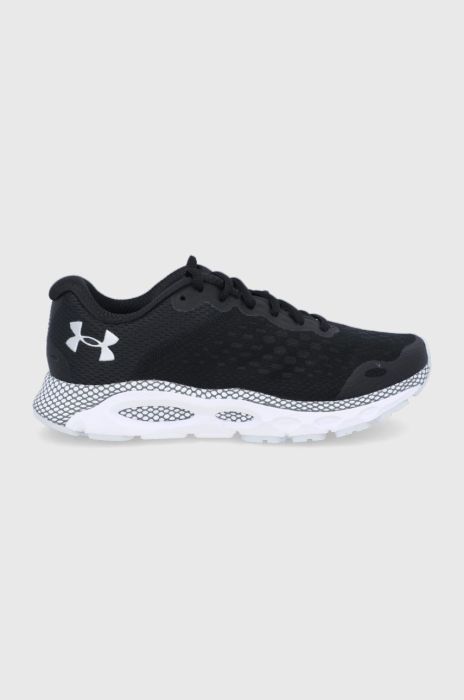 Черевики Under Armour HOVR Infinite 3 3023556 колір чорний на плоскому ходу 3023556-002