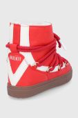 Шкіряні чоботи Inuikii колір червоний (1821764)