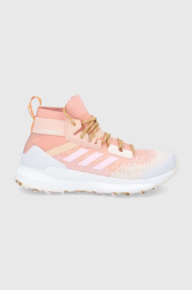 Черевики adidas Performance Free Hiker Primeblue жіночі колір помаранчевий FZ3129-AMBS/CLPNK