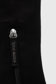 Чоботи Steve Madden Jacey жіночі колір чорний каблук блок