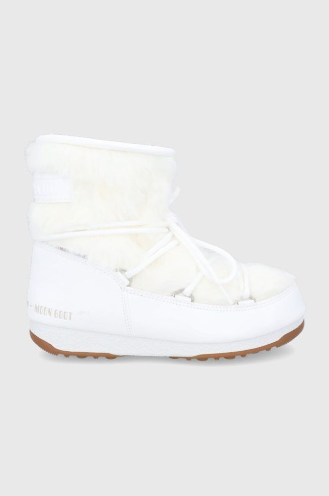Зимові чоботи Moon Boot Monaco колір білий 24009700.MOON.BOOT.MONA-OPTICALWHI