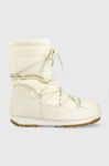 Зимові чоботи Moon Boot колір кремовий 24010300.MOON.BOOT.MID.-BLACK