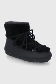 Moon Boot - Зимові чоботи Side Low Matt 24301600.M.BOOT.DK.SIDE-BLACK колір чорний