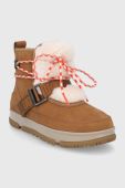 Замшеві чоботи UGG колір коричневий 1112477.CHE-CHE