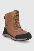Шкіряні чоботи UGG Adirondack III Hiker колір коричневий