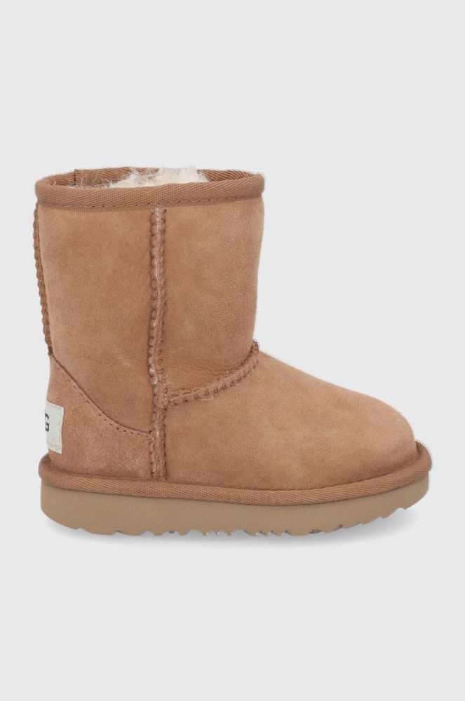 Дитячі замшеві чоботи UGG колір коричневий (1847644)