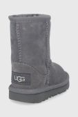 Дитячі замшеві чоботи UGG Classic II колір сірий