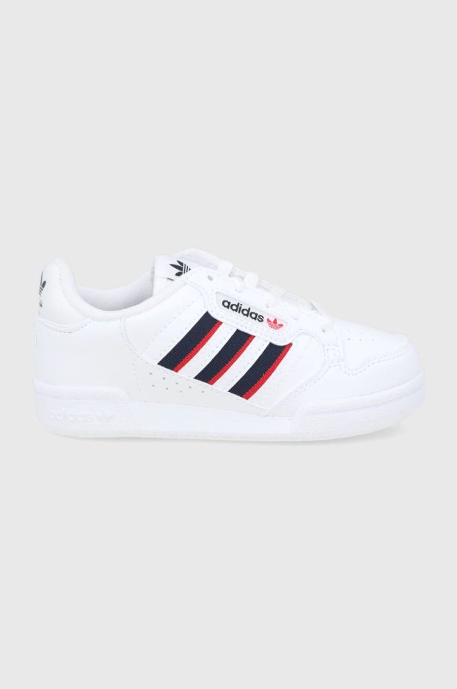 Дитячі черевики adidas Originals колір білий (1516901)