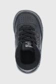 Дитячі шкіряні кросівки Reebok Classic Club C FZ2096 колір чорний
