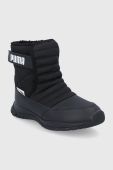 Дитячі зимові черевики Puma Puma Nieve Boot WTR AC PS колір чорний
