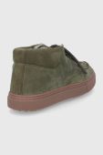 Замшеві кросівки Inuikii колір зелений