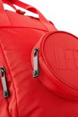 Дитячий рюкзак Lego колір червоний малий гладкий