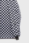 Рюкзак Vans чоловічий колір білий великий візерунок VN0A5KHRY281-blck.wht
