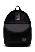 Рюкзак Herschel колір чорний великий гладкий