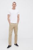 Штани Wrangler чоловічі колір бежевий