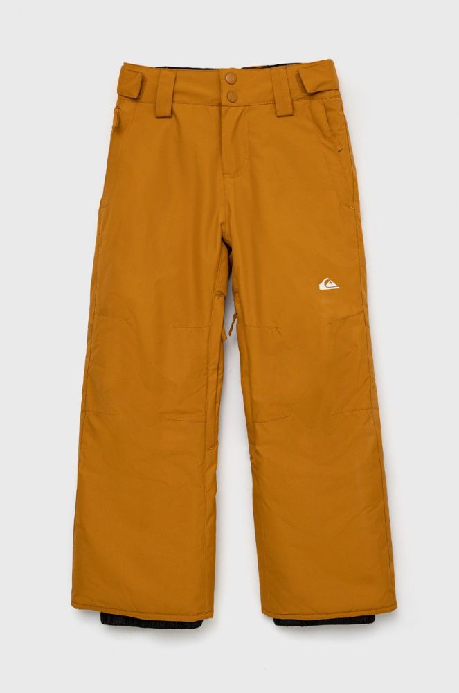 Дитячі штани Quiksilver колір помаранчевий