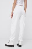 Штани Roxy жіночі колір білий гладкі