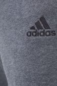 Штани adidas чоловічі колір сірий з аплікацією