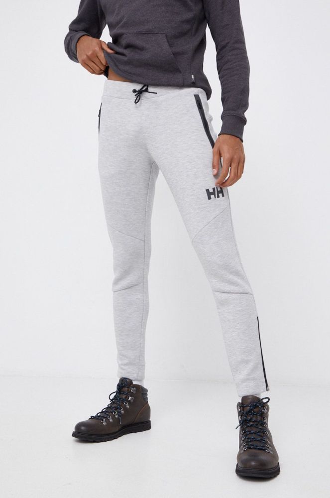 Штани Helly Hansen чоловічі колір сірий гладке (1777758)